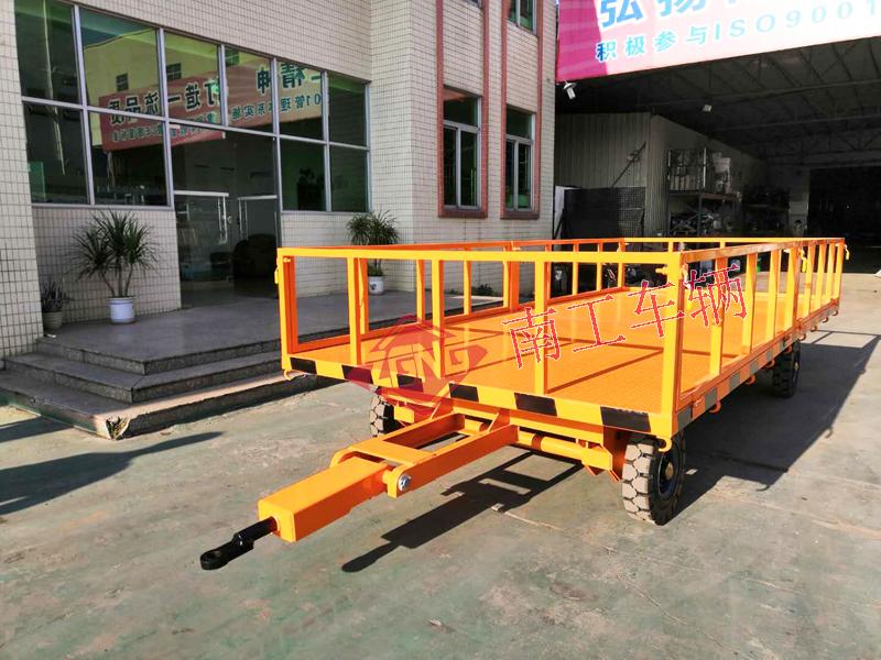 5吨护栏型完美体育「中国」官方网站 工业全挂车